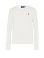 Matchesfashion.com Polo Ralph Lauren - Logo Embroidered Cotton Sweater - Mens - White