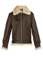 Schott Shearling Leather Jacket