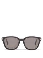 Fendi - Square-frame Acetate Sunglasses - Mens - Black