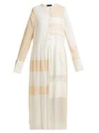 Joseph Odette Patchwork Broderie-anglaise Dress