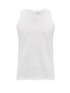 Matchesfashion.com Comme Des Garons Shirt - Cotton-jersey Tank Top - Mens - White