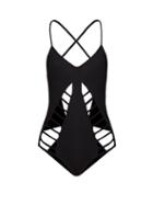 Mara Hoffman Lattice Cut-out Swimsuit