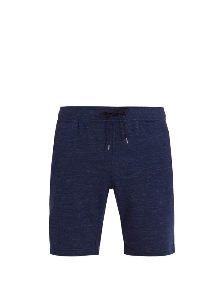 Onia Saul Drawstring-waist Cotton-blend Shorts