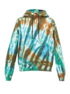 Matchesfashion.com Amiri - Tie Dye Cotton Hooded Sweatshirt - Mens - Green