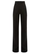 Matchesfashion.com Lemaire - High-rise Wide-leg Jeans - Womens - Black