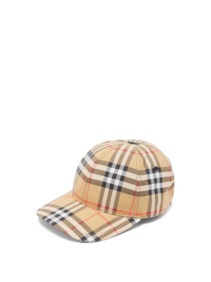 Burberry Vintage-check Cotton Cap