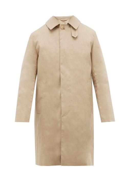 Matchesfashion.com Mackintosh - Dunkeld Bonded Cotton Coat - Mens - Beige