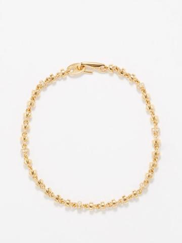 Maor - Omni Diamond & 18kt Gold Bracelet - Mens - Yellow Gold