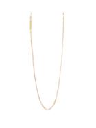 Matchesfashion.com Frame Chain - Triclour Gold Plated Glasses Chain - Womens - Gold Multi