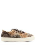Matchesfashion.com Stepney Workers Club - Dellow Boucl Trainers - Mens - Grey Multi