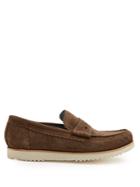 Grenson Ashley Suede Penny Loafers