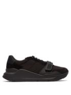 Matchesfashion.com Burberry - Regis Raised Sole Low Top Trainers - Mens - Black