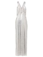 Matchesfashion.com Paco Rabanne - Chainmail Mesh Gown - Womens - Silver