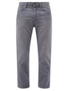 Acne Studios - River Cropped Slim-leg Jeans - Mens - Grey