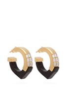 Cercle Amédée She Couldn't Take It Crystal-embellished Earrings