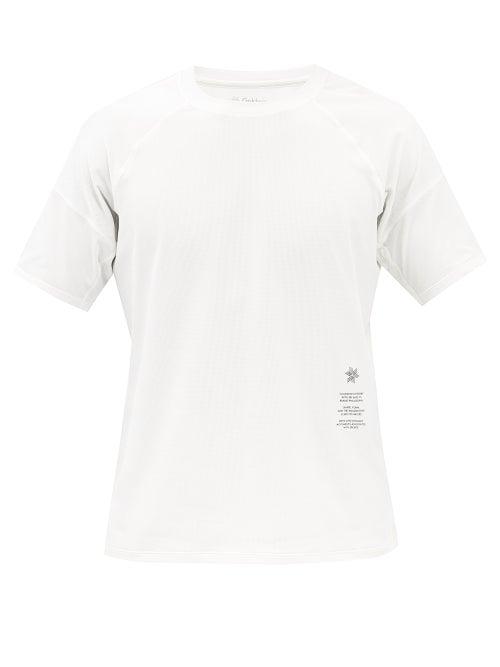 Goldwin - Free Sleeve Dry Waffle-jersey T-shirt - Mens - White