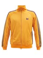 Needles - Butterfly-embroidered Jersey Track Jacket - Mens - Yellow