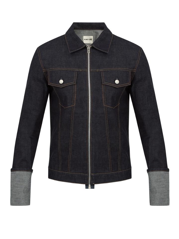 Helmut Lang Zip-through 2004 Denim Jacket