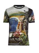 Dolce & Gabbana Taormina-print Cotton T-shirt