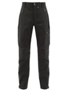 Matchesfashion.com Acne Studios - Ladon Panelled Leather Biker Trousers - Mens - Black