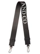 Loewe Logo-print Leather Bag Strap