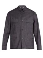 Matchesfashion.com Connolly - Denim Workwear Shirt - Mens - Blue
