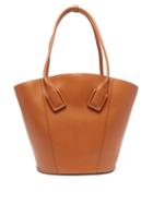 Matchesfashion.com Bottega Veneta - Basket Large Leather Tote Bag - Womens - Tan