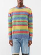 The Elder Statesman - Striped Cashmere Sweater - Mens - Multi