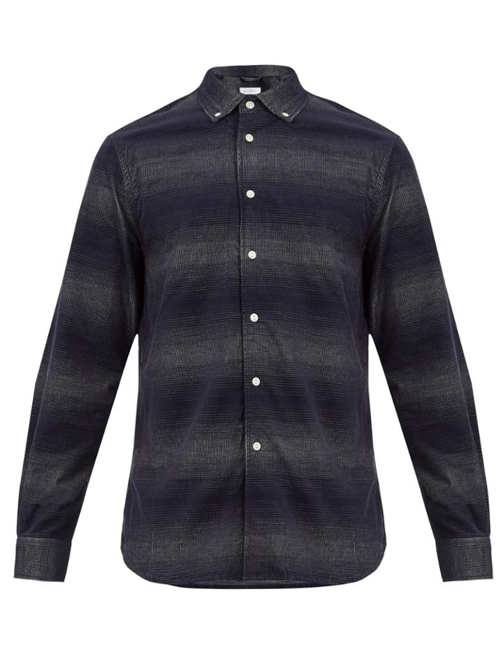 Saturdays Nyc Laszlo Dgrad Cotton-corduroy Shirt