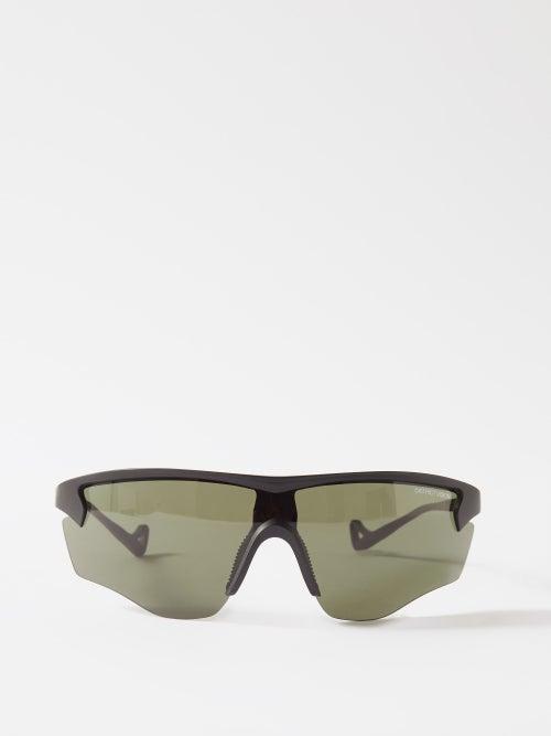 District Vision - Junya Racer Running Sunglasses - Mens - Black