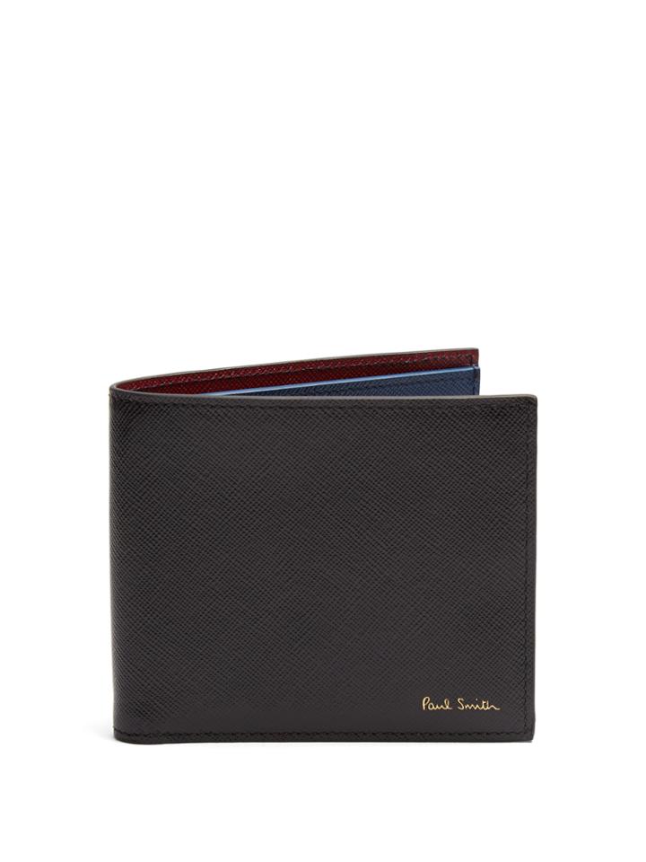Paul Smith Bi-fold Pebbled-leather Wallet
