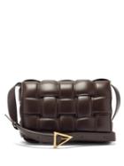 Matchesfashion.com Bottega Veneta - Cassette Small Intrecciato-leather Cross-body Bag - Womens - Brown