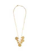 Matchesfashion.com Joelle Kharrat - Moneta Multi Coin Charm Necklace - Womens - Gold