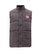 Canada Goose - Freestyle Quilted Down Gilet - Mens - Dark Grey