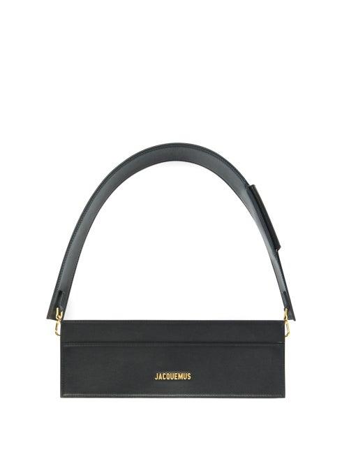 Jacquemus - Cuicui Small Leather Shoulder Bag - Womens - Black