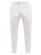 Jacques - Technical-twill Tennis Trousers - Mens - Ivory