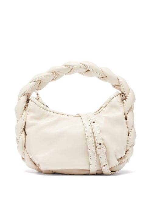 Matchesfashion.com Hereu - Espiga Mini Braided Leather Bag - Womens - Cream