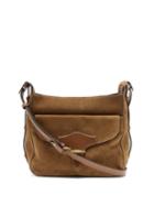 Matchesfashion.com Isabel Marant - Sollby Suede Shoulder Bag - Womens - Tan