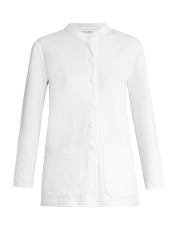 Roxana Salehoun Velvet Shirt And Shorts Cover-up Set