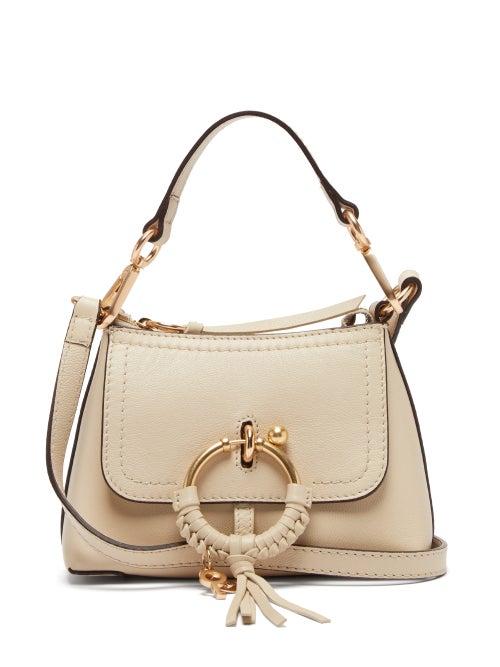 Matchesfashion.com See By Chlo - Joan Mini Leather Cross Body Bag - Womens - Beige
