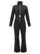 Matchesfashion.com Cordova - Verbier Belted Smocked Ski Suit - Womens - Black