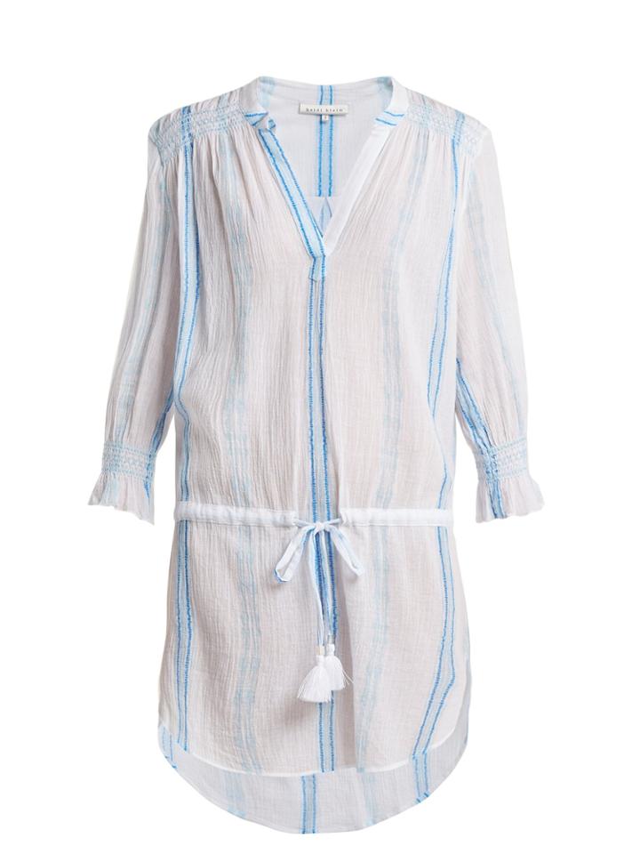 Heidi Klein Gilli Smocked Cotton Tunic