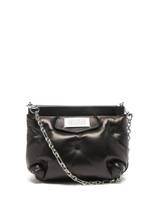 Maison Margiela - Red Carpet Mini Quilted Leather Cross-body Bag - Womens - Black