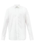 Matchesfashion.com Balenciaga - Cufflink-embellished Cotton-poplin Shirt - Mens - White