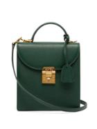 Matchesfashion.com Mark Cross - Uptown Leather Box Bag - Womens - Green