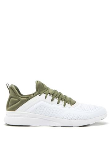 Athletic Propulsion Labs - Techloom Tracer Mesh Trainers - Mens - White Grey