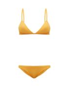 Matchesfashion.com Haight - Taping Triangle Bikini - Womens - Yellow