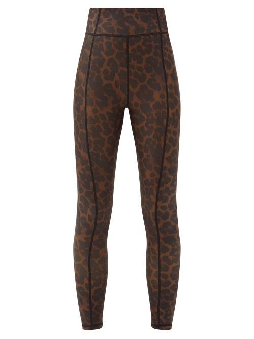 Matchesfashion.com The Upside - Leopard-print Stretch-jersey Leggings - Womens - Leopard