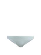Matchesfashion.com Stella Mccartney - Logo Plaque Low Rise Bikini Briefs - Womens - Light Blue