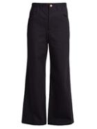 Wales Bonner Isaac High-rise Flared Jeans